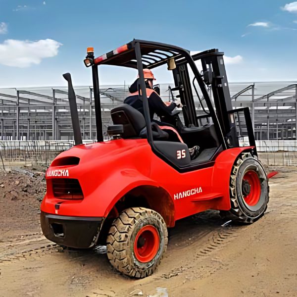 Montacargas diésel para exterior